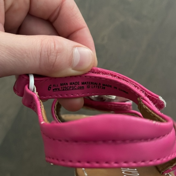 Maggie&Zoe Toddler Girl Sandals Size 6 - Picture 4 of 7